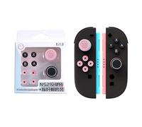 Non-slip controller pad abrasion resistant joystick cover provides grip and responsive button feedback on the NSW2 silicone joystick sleeve