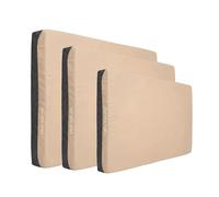 Non-Slip Crash Mat, Safety Exercise Gym Mat Pad, Critical Fall Height Tested to 3 Metres BS:EN1177 [Beige, XXX-Large]