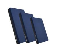 Non-Slip Crash Mat, Safety Exercise Gym Mat Pad, Critical Fall Height Tested to 3 Metres BS:EN1177 [Navy, X-Large]