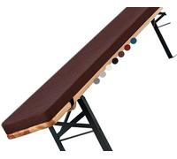 Non-slip Cushs for Indoor/Outdoor Benches 142.2 x 55.9 x 5.1 cm Recular ered for Loun Chairs Hammoc Beer Tents Dark Curry Color Opts Available