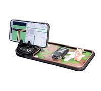 Non-Slip Dashboard Mat, Car Pad for Interior Accessories, Multi-Purpose Holder, Non-Skid Phone Holder for RV SUV Saloon, Key Grip, GPS Support, Dashboard Tray for Devices and Re