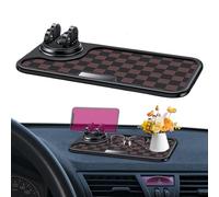 Non Slip Dashboard Pad - Sticky Car Mat, Multifunctional Organizer Tray Holder, Anti-Skid Phone Grip Protector | Portable GPS Navigation Radar Accessory For Trucks Vehicles Windshield Mobile