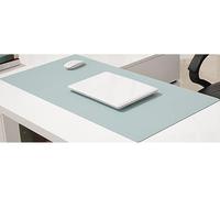 Non-Slip Desk Pad, Ultra Thin Large Mouse Pad, Waterproof Leather Table Protector, Easy Clean Laptop Desk Writing Mat for Office Work/Home/Decor(Green,140x70cm)