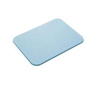 Non-Slip Diatomaceous Earth Bath Mat Quick-Drying Antibacterial Shower Mat for Bathroom Absorbent Light Blue 60x39cm (24x15 inches) - Ideal for Home Decor