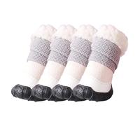 Non-Slip Dog Boots, Dog Shoe Covers, Dog Shoes, Paw Protection, Winter Snow Boots, Dog Shoes, Non-Slip, Warm, Suitable for Small and Medium Dogs, Winter Outdoor Activities, What
