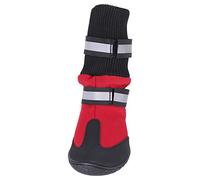 Non-Slip Dog Shoes Set for Large Dogs, Reflective Protective Boots for Outdoor Walking, for Safety on Rainy Days and At Night, 4 Large Pet Boots (L)