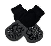 Non Slip Dog Socks & Paw Socks for Hardwood Floors, Protectors to Prevent Licking Paws, color to 2, Multicolor, S (Small) 5.5 * 14CM