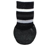 Trixie Non-Slip Socks for Dog, Black, Medium/Large