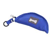 Non-slip Double Cat Bowl, Collapsible Folding Dog Bowl Water Food Dish Multicolor(Blu)