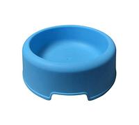 Non-slip Double Cat Bowl, Resin Round Pet Bowl Multicolor 13.7x4.8cm Slow Feeder For Dogs Cats(Blu)