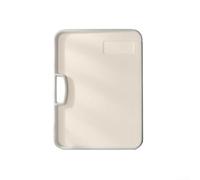 Non Slip Double Sided Cutting Board with Angled Facade to Prevent Liquid Spills, Includes Dedicated Garlic Grinding Area for Convenient Use (26 * 36cm)