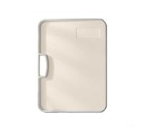 Non Slip Double Sided Cutting Board with Angled Facade to Prevent Liquid Spills, Includes Dedicated Garlic Grinding Area for Convenient Use (28 * 40cm)