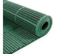 Non-Slip Drainage Floor Mat, Mesh Drain Mats 4.5mm Thick Wet Area PVC Matting for Hallway Bars Garage Washroom Pool Bath Shower Restaurant