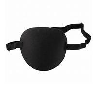 Non-Slip Eye Patch Dog 3D Curved No Pressure on Eyes, Adjustable Dog Eye Patch Single Protection Black, Soft Breathable Eye Cover for Pets, Stable Hold