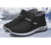 Non-Slip Fleece Lined Winter Boots: Men/Coffee/UK7.5