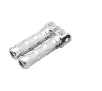Non-Slip Foot Rest Pegs Motorbikes Foot Pedal For CBR250R CBR300R CBR400R CBR500R CBR600RR 1000RR(White)