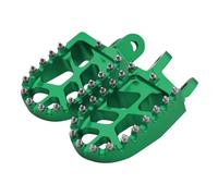 Non-Slip Foot Rest Pegs Motorbikes Foot Pedal For KLX250R KLX250 KLX250S KLX250SF KLX300R KLX650 KLX650R KLR650 1993-2020(Green)