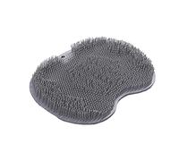 Non-Slip Foot Scrubber for Shower, Foot Cleaner Massager, Improve Foot Circulation & Soothes Tired Feet (Grey)