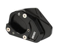 Non-slip For 690 SMC SMC690 690SMC 2008-2011 2010 2009 Foot Side Stand Extension CNC Kickstand Enlarge Plate Pad(Black)