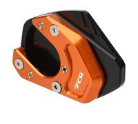 Non-slip For Husqvarna 701 Enduro ENDURO 2016 2017 2018 Foot Side Stand Extension CNC Kickstand Enlarge Plate Pad(Orange)