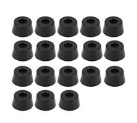 Non Slip Furniture Pads 18pcs | High Elasticity Floor Protectors for Table/Desk/Chair | Synthetic Rubber Slip Feet Pads Mat | Sturdy & Abrasion Resilience