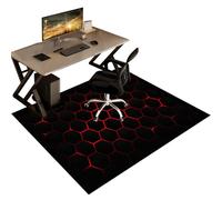 Non-Slip Gaming Chair Mat for Carpet & Hard Floors Heavy Duty Desk Protector for Office & Home 130x160 cm Anti-Slip Floor Mat for Rolling Chairs