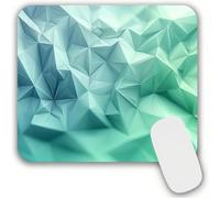 Non Slip Gaming Mouse Pad, 31x26cm - Mouse Mat, Gaming Mousepad Waterproof, Portable Non-Slip Mousepad with, Rubber Base Stitched Edges, Desk Mat Laptop for Office and Home (Green)-49743