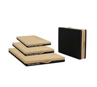 Non Slip Gymnastics Bi Fold Exercise Crash Landing Tumbling Mat For Yoga Aerobics Crashing Training Schools (Beige, 135cm x 83cm)