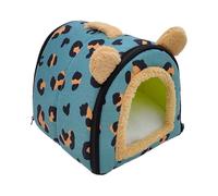 Non-Slip Hamster Cave | Winter Multipurpose Ferret Nest | Small Animal Bed Cage Accessories for Sugar Glider Hamsters Hedgehogs