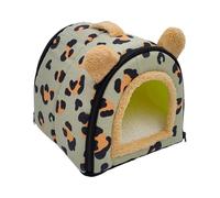 Non-Slip Hamster Cave | Winter Multipurpose Ferret Nest | Small Animal Bed Cage Accessories for Sugar Glider Hamsters Hedgehogs