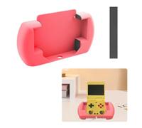 Non-Slip Handle Grip For Anbernic RG34XXSP Game Console,Comfortable Grip Handle Cover Case For Anbernic RG34XXSP (pink)