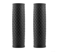 Non-Slip Handlebar Grips for Xiaomi/Pro/1S Electric Scooter, Ergonomic Shock-Absorbing Handle Cover Replacement Parts, 1 Pair Comfortable Grip, Black (Black)