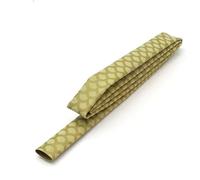 Non Slip Heat Shrink Tube Fishing Rod Wrap Anti Skid Bicycle Handle Insulation Protect Racket Grip Waterproof Cover For Fishing Rod Grips Hand(Gold X 1m,DIA 15MM 3PCS)