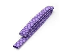 Non Slip Heat Shrink Tube Fishing Rod Wrap Anti Skid Bicycle Handle Insulation Protect Racket Grip Waterproof Cover For Fishing Rod Grips Hand(Purple X 1m,DIA 45MM 3PCS)