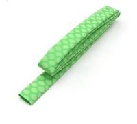Non Slip Heat Shrink Tube Fishing Rod Wrap Anti Skid Bicycle Handle Insulation Protect Racket Grip Waterproof Cover For Fishing Rod Grips Hand(Green X 1m,DIA 25MM 5PCS)