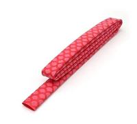 Non Slip Heat Shrink Tube Fishing Rod Wrap Anti Skid Bicycle Handle Insulation Protect Racket Grip Waterproof Cover For Fishing Rod Grips Hand(Red X 1m,DIA 30MM 3PCS)