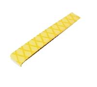 Non-slip Heat Shrink Wrap Tubing Fishing Rod Handle Insulation Waterproof Racket Handle Grip or Fishing Rod Grips Handle(Yellow,18MM 1M)