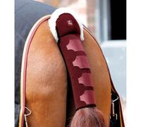 Non-slip horse tail guard with fur Premier Equine Techno