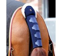 Non-slip horse tail guard with fur Premier Equine Techno