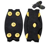 Non Slip Ice Cleats for Shoes and Boots,Small Ice Snow Gripper Shoes Traction Cleats with 5 Spikes,Winter Outdoor Anti-Slip Crampons,Ice Grips for Boot,Anti Slip Ice Cleats Grips Boot Cover (D, 2PC)