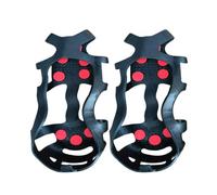Non-Slip Ice Grippers for Shoes and Boots | Silicone Ice Grippers, Snow Cleats for Hiking, Climbing, Ice Fishing, Camping