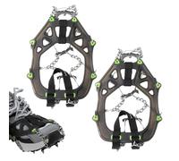 Non-slip Ice & Snow Fasteners | Stable and Heat Resistant,Traction Crampons On Icy Surfaces,for Walking, Climbing, Mountaineering Women Men Adults Kids