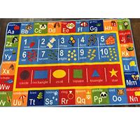Non Slip Kids Play Mat/Rug 80cm x 120cm Hours of Fun