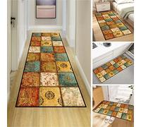Non-Slip Kitchen Carpet Runner Long Narrow Hallway Rug Soft Cotton Pile for Safe Flooring Ideal for Kitchen & Entryway Durable & Stylish Design