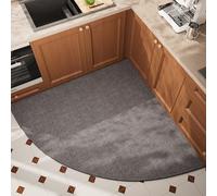 Non-Slip Kitchen Mat 120x120cm Durable Area Rug Woven Fabric Design Perfect for Floor Protection Stylish and Functional Kitchen Decor