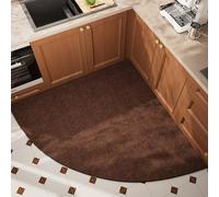 Non-Slip Kitchen Rug 70x70cm Braided Area Mat Durable Floor Carpet for Home Stylish and Functional Anti-Skid Design Perfect for Cooking Spaces