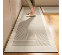 Non Slip Kitchen Rug Runner Washable Kitchen Mat 60x180cm Soft Floor Mat for Entryway Hallway Living Room & Bathroom Stylish Design
