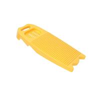 Non-Slip Laundry Washing Board, Household Washboard, Hand Wash Board, Manual Wash Clothes Laundry Pad Scrubbing Board for Household(15.7x8.07x1.06inches) (D-Yellow)