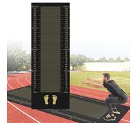 Non-slip Long Jump Test Mat, Durable Practice Measuring Pad for Indoor Outdoor Training, Ideal for Home Gym Flooring and Jump Roping