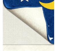 Non Slip Mat 80 x 80 cm Grippers Anti Slip Mat Safe and in Place for Laminate and Wooden Floors, Drawers, Shelves, and Carpets, off white